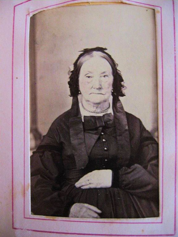 My 2nd great grandmother, wife of Peter Blair